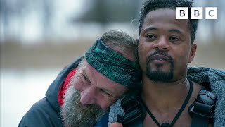 Patrice Evra has emotional breakthrough under ice | Freeze the Fear with Wim Hof - BBC