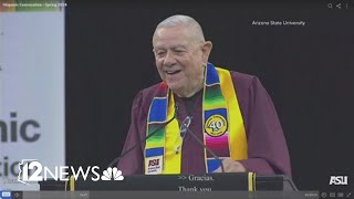 After being kicked out of ASU in 1968 for leading protests, 78-year-old graduates