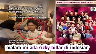 Download Lagu KABAR GEMBIRA MALAM INI RIZKY BILLAR ADA DI INDOSIAR MP3