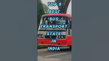 Top 5 Best Bus Transport In Indian State #bus #ksrtc #msrtc #apsrtc