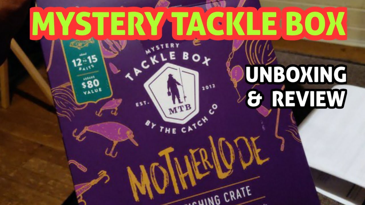 Mystery Tackle Box MOTHERLODE UNBOXING and REVIEW (Is it WORTH IT