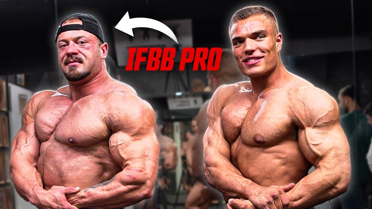 Training und Posing mit IFBB Pro