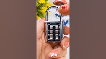 number lock #number #lock #shorts #youtubeshorts #treandingproductsamzn