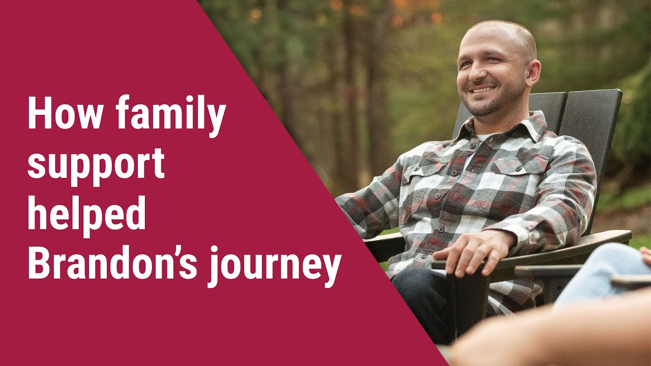 How family support helped Brandon's journey