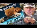 How To Make Fire Using Flint And Steel - Review And Demo of My Fire Making Kit