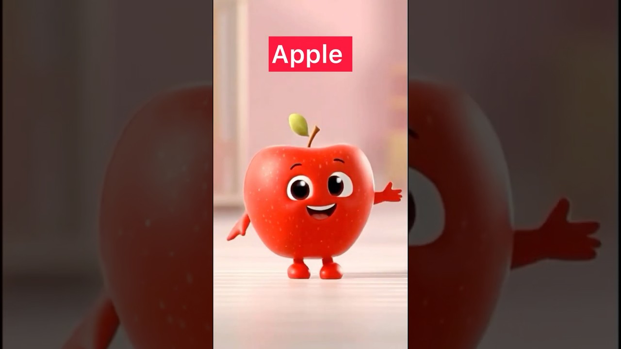 Learn Colors for Kids | Red Yellow Green | Cute 3D Learning