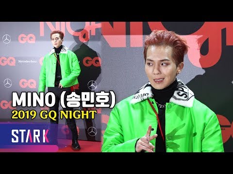 <strong>WINNER</strong> <strong>MINO</strong>, 2019 GQ NIGHT (본업으로 돌아온 위너 송민호! &amp;#39;이런 게 멋이지~&amp;#39;)