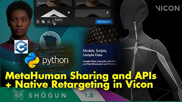 Share Metahumans with Others & Retarget Natively in Vicon Shogun