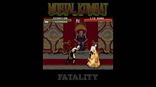 Mortal Kombat 1 all censored fatalities without blood (SEGA)