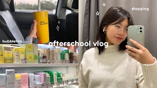 Daily vlog 🌱: afterschool, study, shopping, cake, bbt