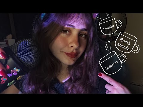ASMR INAUDIBLE de prueba 📷 // INAUDIBLE, MOUTH SOUNDS + RK HG101