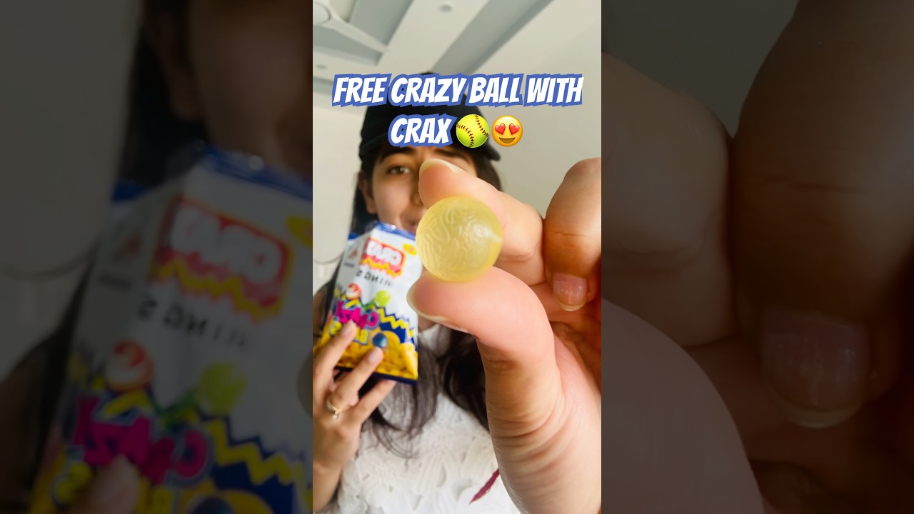 Childhood Crazy Ball Free with Crax | Crax Free Gifts | Bachpan wali Crazy Ball in CRAX 