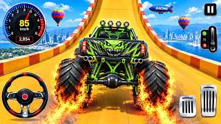 Extreme Monster Truck Racing 3D – Crazy Mega Ramp Car Stunts Game | Android Gameplay | Part- 4 screenshot 1