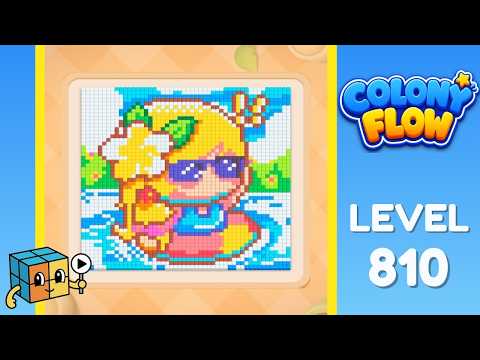 Colony Flow Level 810 Walkthrough Solution