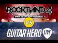 Rock Band 4 vs Guitar Hero Live Review: What Should You Buy?