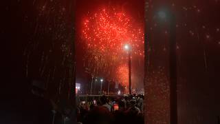 Firecrackers at Vizag Beach #navy #fire #work #crackers