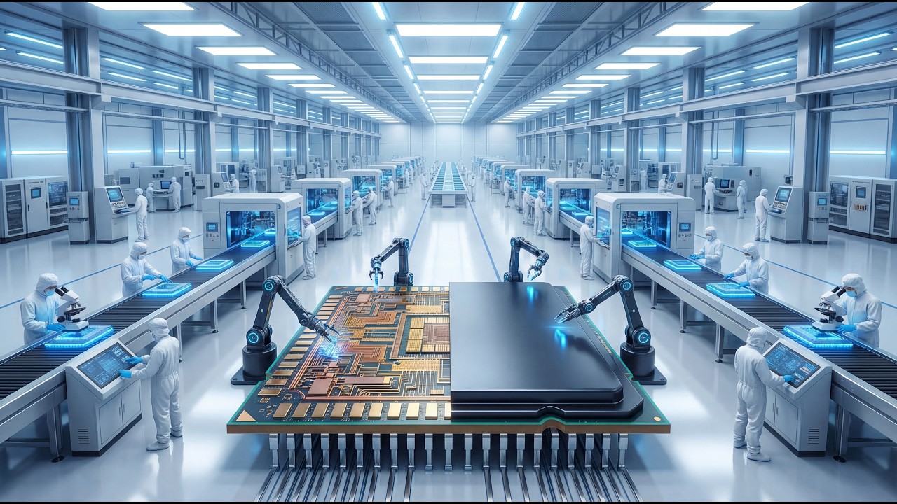 Microchip Factory Insisde Inside a Microchip Packaging Factory The Final Step Before Chips Go ...