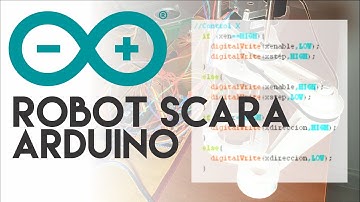 Robot Scara - Programación Arduino - Printed Robotic Arm