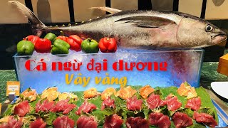 CÁ NGỪ KHỔNG LỒ đại dương vây vàng 20kg - Yellowfin Tuna 20kg [Merry christmas] | Con Ba Bỉnh