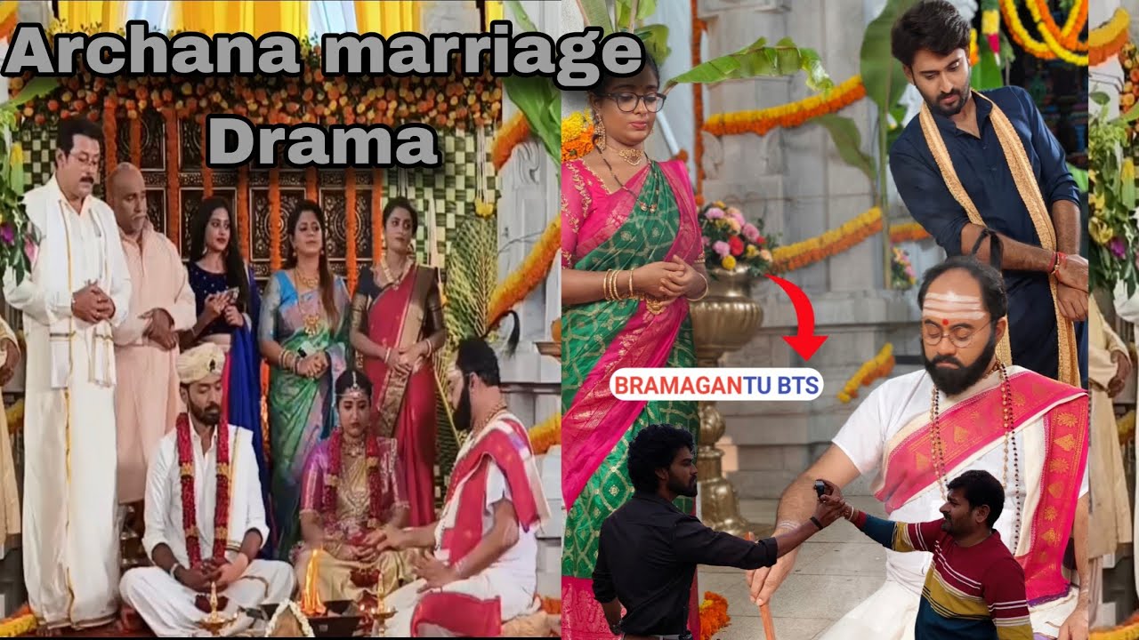Bramagantu | Archana marriage Drama | BTS | Making Video | How to shoot | 19 Aug 2025