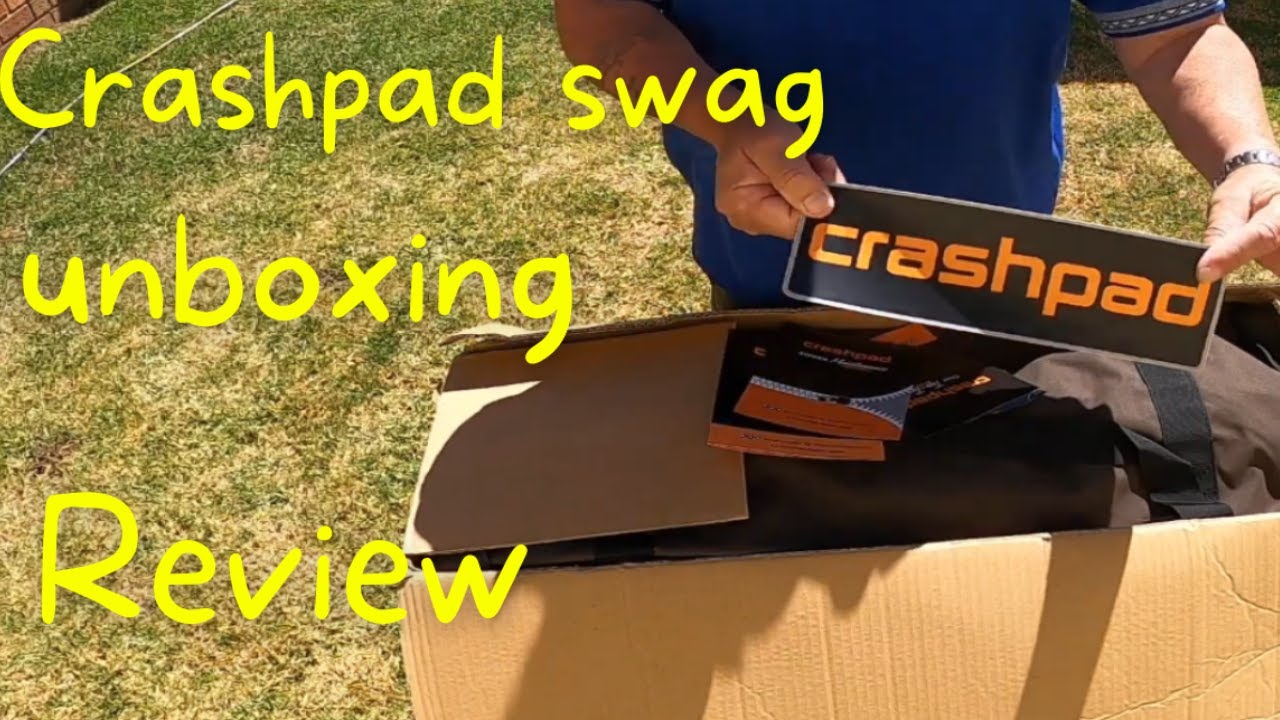 Crash Pad Swag Unboxing Review and Seasoning of the Crash Pad Swag