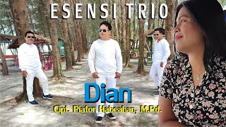 DIAN || Cipt. Piator Habeahan, M.Pd. || Esensi Trio || Lagu Pop Indonesia terbaru 2021