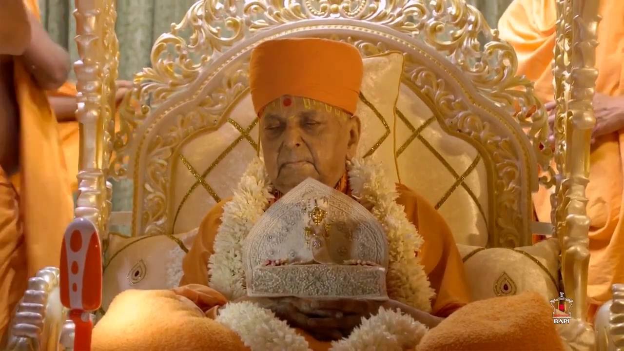 PRAMUKH SWAMI MAHARAJ ANTIM DARSHAN