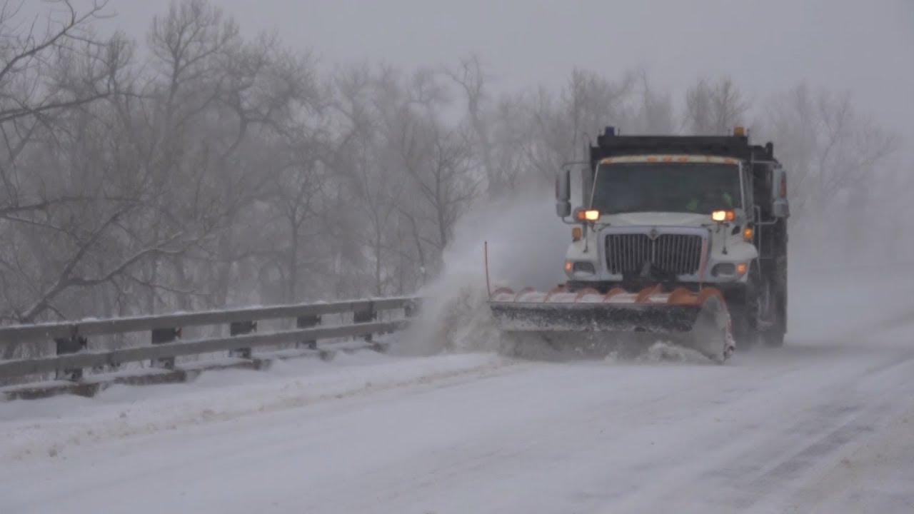 Eastern Colorado Heavy Snow Blizzard Warned Storm - 1/21/2018