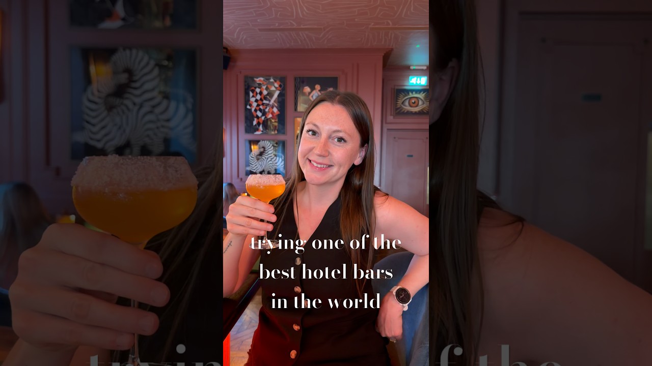 Trying one of the best hotel bars in the world: Collins Club #dublin #cocktailbars #travel #ireland