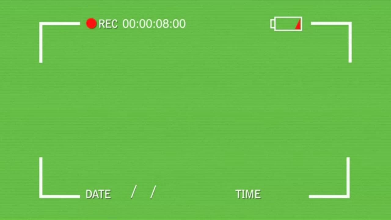 Recording Camera green screen YouTube