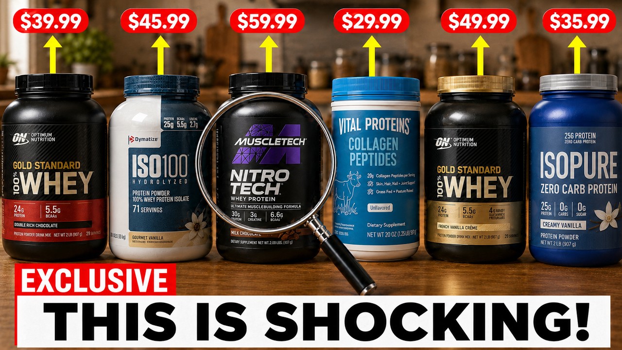 I Investigated 10 Protein Powder Brands (Only 3 Are Actually Worth It)