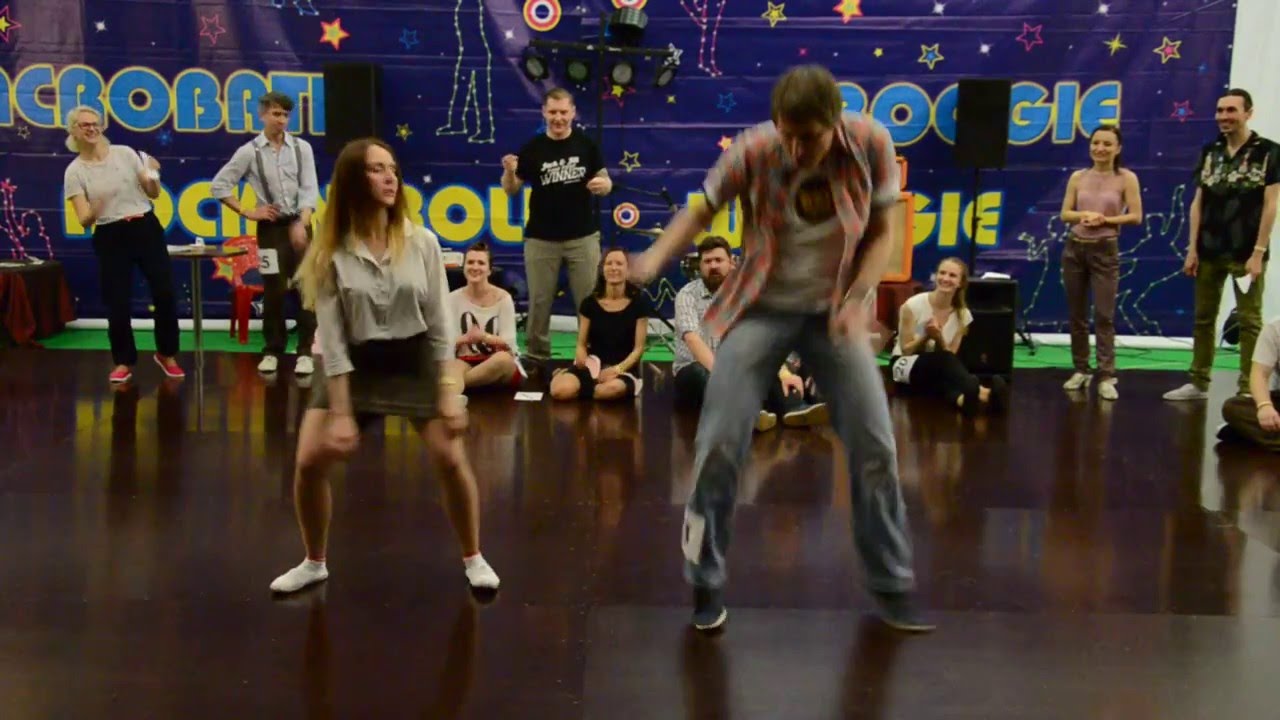 Crossover Jack & Jill - Anna Bedina & Sergey Savateev 2nd Song (Swing Night 2016)