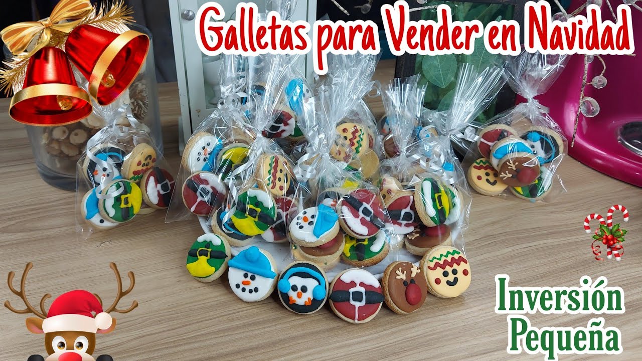 GALLETAS PARA VENDER EN NAVIDAD 🎄GANA DINERO 💰
