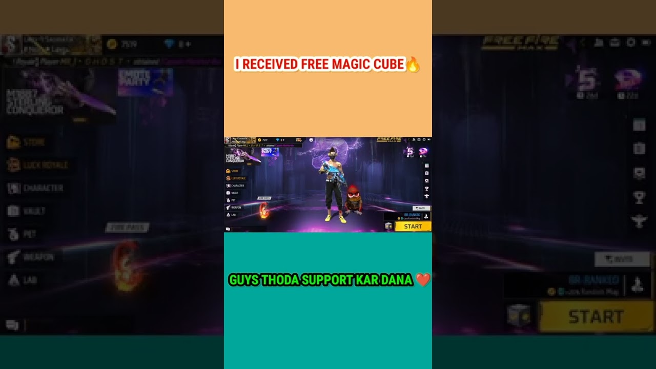 I RECEIVED FREE MAGIC CUBE 🔥🔥 