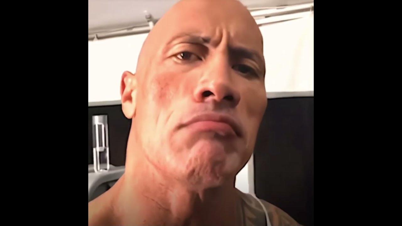 The rock eyebrow meme YouTube