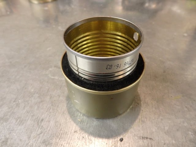 Carbon-Felt wick Alcohol Stove #2 / カーボンフェルト芯アルコール