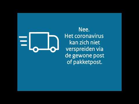 Coronavirus - verspreiding via pakketjes?