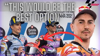 THIS IS HOW JORGE LORENZO WOULD FIT MARC MÁRQUEZ AND JORGE MARTÍN IN DUCATI 2025