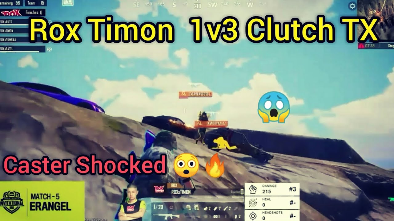 ROX Timon 1v3 Clutch Team XSpark india vs Korea Invitional Lan - YouTube