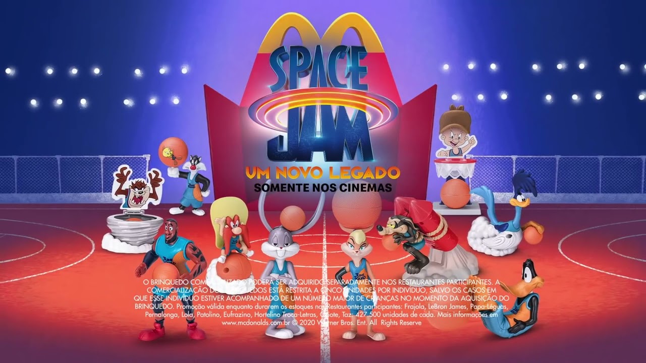 McLanche Feliz Space Jam Um Novo Legado