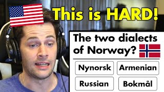 American Takes a Norwegian Quiz - How Norwegian Are You?