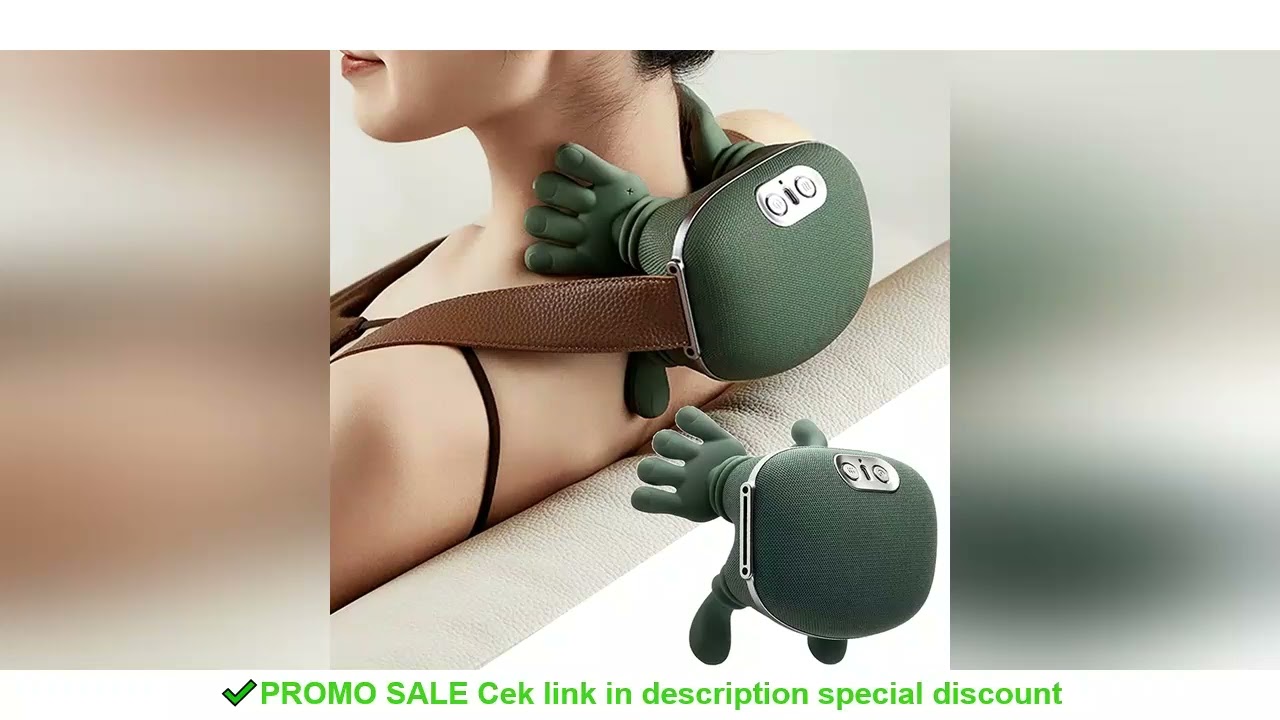 2025 Bionic Neck Shoulder Massager N7 Kneading Massager Shawl 3-Level Modes Neck Cervical Waist Leg
