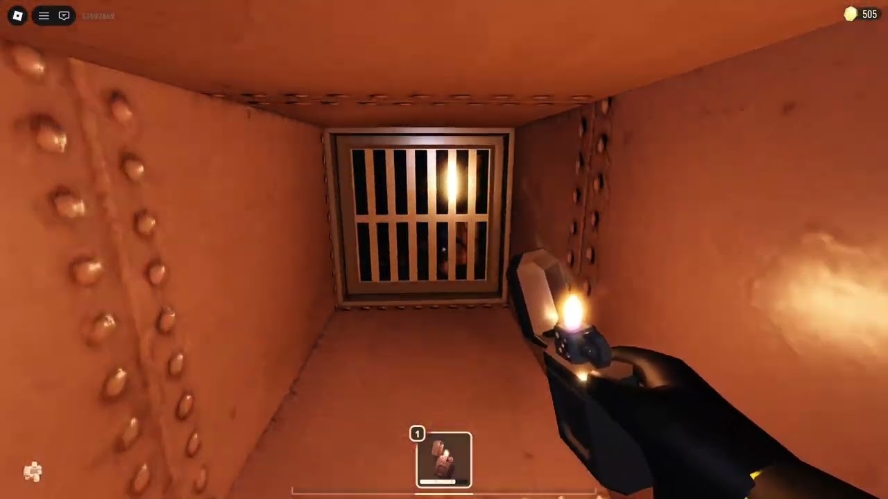 Playing Doors on Roblox