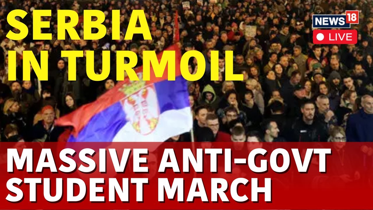 Serbia Protests Live Updates | Hundreds Of Striking Students Continued A Blockade In Serbia | N18G