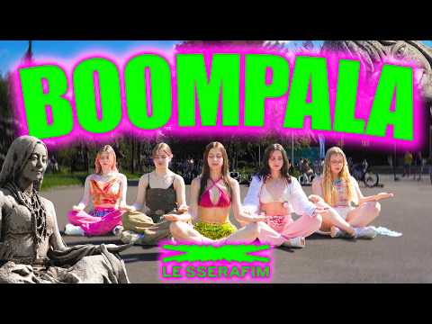 [K-POP IN PUBLIC|ONETAKE] LE SSERAFIM (르세라핌) 'BOOMPALA' 10 dancers | dance cover by [WHITE MOON]