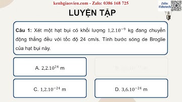 Giáo án PowerPoint Bài 10 Lưỡng tính sóng hạt | GA điện tử chuyên đề Vật lí 12 KNTT