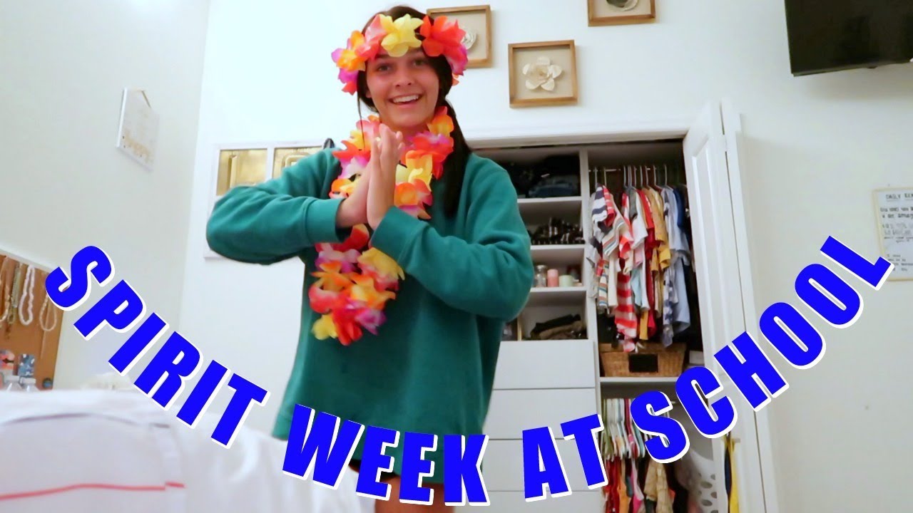 spirit week hawaiian day