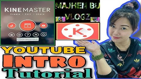 Paano gumawa ng Intro sa Youtube |  Simple Beginners Intro | Youtube Intro Tutorial