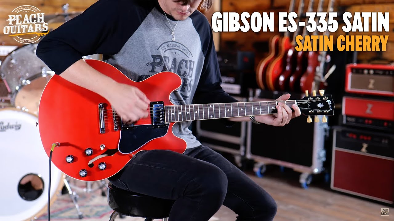 No Tones | Gibson ES-335 Satin - Satin Cherry -
