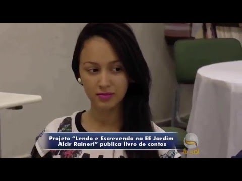 PROJ. LENDO E ESCREVENDO EE JARDIM ALCIR RAINERI MARÍLIA- JOÃO PAULO SANTOS - 23-12-2015 - TV SOL